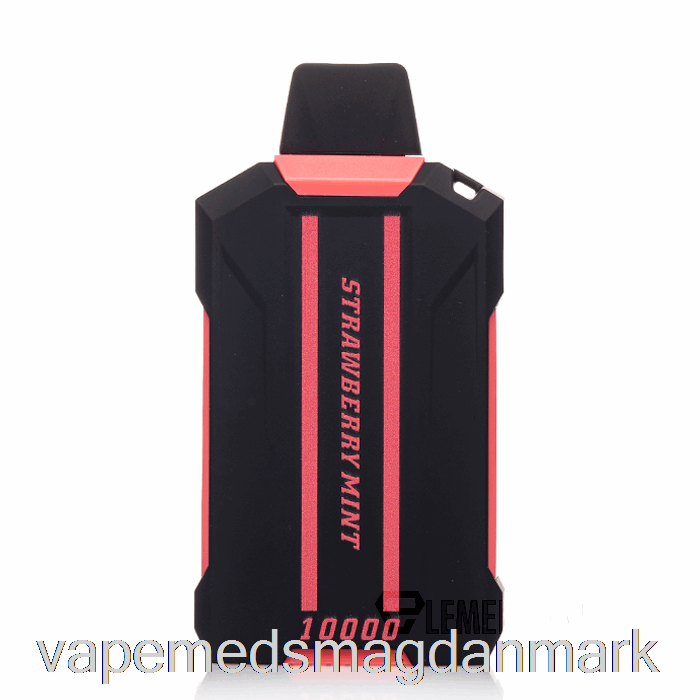 Vape Uden Nikotin Posh Xtron 10000 Engangs Jordbær Mynte